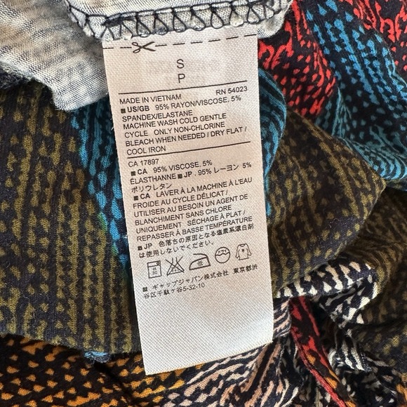 Banana Republic Chevron Maxi Dress Size‎ Small Racer Back Boho Chic Travel Indie - Picture 8 of 9